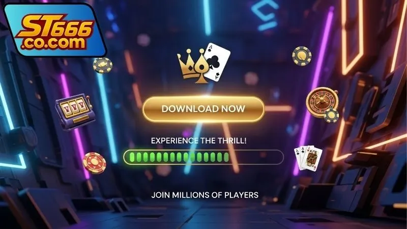 Hướng dẫn tải app ST666