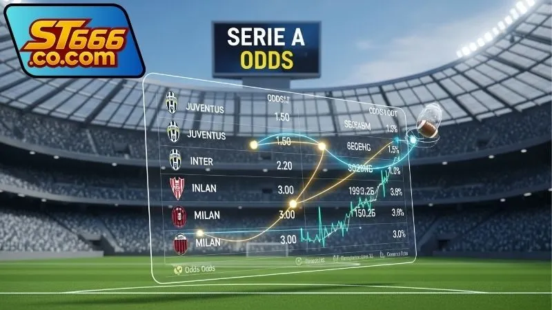 Cách xem và phân tích tỷ lệ kèo Serie A